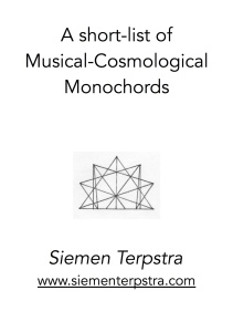 CosmologicalMonochords titlepage